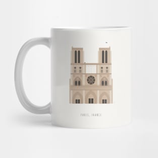 Cathedral, Paris, France Mug